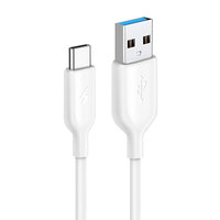 Cable USB a Tipo-C de carga rápida 3A, cable de cobre puro, micro USB para Android, transferencia de datos sincronizada a 480 Mbps, cable para teléfono USB-C, ecológico, TPE