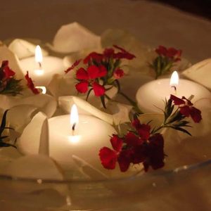 Velas Flotantes Activadas por Agua, sin Llama, de 2, 3 y 4 Pulgadas (7.5cm, 5cm), de Colores, de Larga Duración, Económicas, para Decoración de Bodas, 2026 - Product Image 3