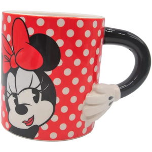 Taza de cerámica esculpida en 3D personalizada con diseño de ratón de 14 oz, taza de té y café de cerámica divertida personalizada - Product Image 1