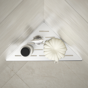 Bền 304 Thép Không Gỉ Tắm Kệ Không Có Khoan Và Chất Kết Dính Cần Hình Dạng Khác Nhau Phòng Tắm Hiện Đại Góc Kệ - Product Image 5