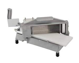 Coupe-légumes et fruits professionnel en acier inoxydable, trancheuse à tomates, machine de découpe facile à utiliser avec garantie d'un an - Product Image 1