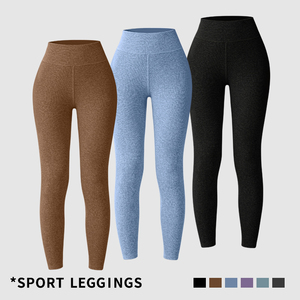 Custom Logo High Waist Yoga <strong>Leggings</strong> for <strong>Women</strong> Breathable Fitness Clothing Tie Dye <strong>Pattern</strong> Knitted Cotton Spandex Gym <strong>Leggings</strong> - Product Image 2
