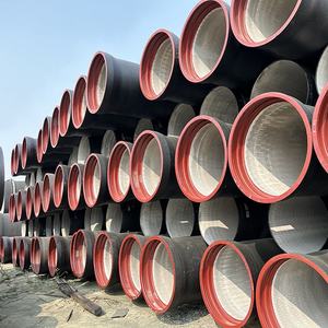 ISO 2531 DN200 DN300 DN600 Prix d'usine Tuyau HFD enduit d'époxy Tuyau en fonte ductile avec doublure en ciment - Product Image 4