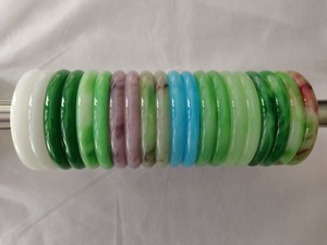 <span class=keywords><strong>Bracciale</strong></span> <span class=keywords><strong>in</strong></span> Vetro Imitazione <span class=keywords><strong>Giada</strong></span> Artigianale Popolare Cinese Accessorio <span class=keywords><strong>in</strong></span> Calcedonio e Agata Vendita all'Ingrosso - Product Image 5