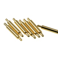 Connecteur Pogo Pin OD 1.5, sonde à ressort discrète de type barillet, diamètre 1.5MM, type mince, à souder sur carte TH
