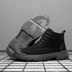 Zapatillas de Hombre de Caña Alta con Malla Transpirable, Plantilla de PVC Suave, Cierre de Cremallera, Punta Cerrada, Estampados de Animales, Tendencia de Moda Primavera - Product Image 5