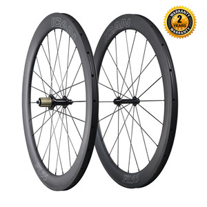 Jante en carbone super légère 700C T700 & T800, roue de vélo de course en carbone, jante de route en carbone pour jeu de roues de vélo, 55 mm, clincher, compatible tubeless - Product Image 2