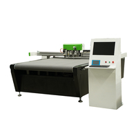 Agente buscado cierre de caja logotipo personalizado Paquete de caja de regalo magnética CNC troquelado máquina cortadora Digital Plotter con herramienta de plegado plegable