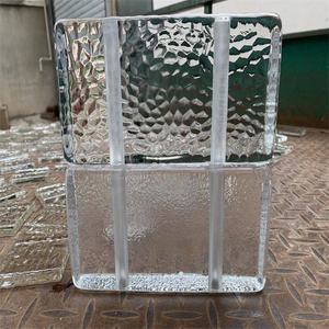 Ladrillos de vidrio coloreado bloques de ladrillos de vidrio con agujeros - Product Image 5