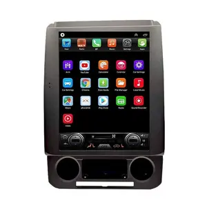 12.1 inç dokunmatik Android 13 Stereo araba radyo kablosuz Carplay Android oto GPS navigasyon kafa ünitesi için 2016-2021 Ford F150