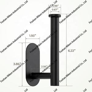 <span class=keywords><strong>Porte</strong></span>-papier toilette en nickel brossé, <span class=keywords><strong>sans</strong></span> perçage, en acier inoxydable, adhésif, pour salle de bain - Product Image 3