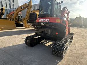 รถขุดขนาดเล็ก Kubota U55‑4 มือสองจากญี่ปุ่น แบบสวิงท้ายสั้น พร้อมใบมีดดันดิน สำหรับงานก่อสร้าง - Product Image 5