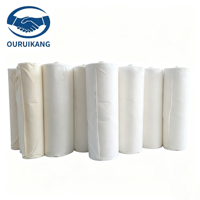Rouleaux de tissu filtrant en maille de polyester non tissé haute résistance, efficacité de filtration de 99,9 %, plage de mailles de 5 à 2300 pour usage industriel