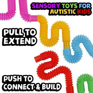 BJQ043 Juguetes Sensoriales de Tubo Pop de Plástico para Niños y Adultos, Libres de BPA, Herramientas Sensoriales - Product Image 5
