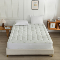 Vente en gros de surmatelas en fibre de bambou Couvre-matelas matelassé rafraîchissant Lavable Respirant Protège-matelas Plié Matelas pliant