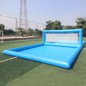 Cancha de voleibol <span class=keywords><strong>inflable</strong></span> enorme personalizada, campo de juego de deportes acuáticos, <span class=keywords><strong>piscina</strong></span> de voleibol <span class=keywords><strong>inflable</strong></span> a la venta - Product Image 5
