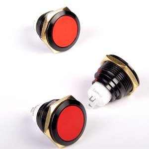 TOOWEI Laching momentané étanche 19mm interrupteur à bouton-poussoir en métal - Product Image 2