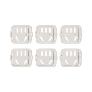 Child Safety Socket Plug Plastic Outlet Cover 12 Pcs For Household Electrical Protection - Product Image 2