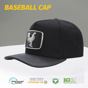 Gorra de Béisbol Personalizada con Bordado Elegante, Ajustable, Calidad G5, Visera Curva, 5 Paneles, <span class=keywords><strong>San</strong></span> Judas, Gorras Snapback con Pines Metálicos - Product Image 3