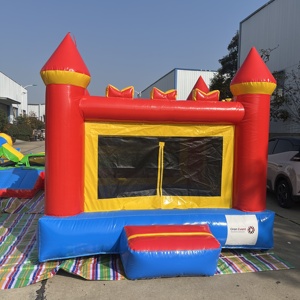 <span class=keywords><strong>Castillo</strong></span> Inflable de PVC Personalizado <span class=keywords><strong>para</strong></span> Exteriores de 3m X 3m <span class=keywords><strong>para</strong></span> Niños, Uso Comercial, Parque de Atracciones, Henan - Product Image 1