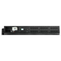 Unité de distribution d'énergie de compteur APDU robuste 277V 480V pdu intelligent avec prise 24 ports NEMA 7-20R télécommande 3 phases pdu