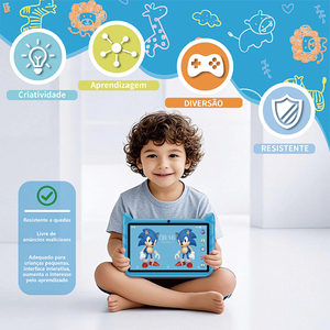 แท็บเล็ต Smart2030 ขนาด 7 นิ้ว หน่วยประมวลผล Quadcore ความละเอียดหน้าจอ 1024x600IPS หน่วยความจำ 4G+64GB ระบบปฏิบัติการ Android 14 แท็บเล็ตเพื่อการศึกษาสำหรับเด็ก รุ่น B86 - Product Image 5