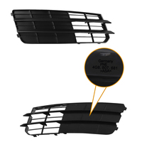 Grille de protection de phare antibrouillard avant de voiture de haute qualité avec garantie, finition brillante en nid d'abeille pour Audi A7 2011 2012 2013 2014 2015