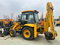 Pelleteuse multifonctionnelle d'occasion 8.5 tonnes JCB 3CX Pelleteuse à moteur Cummins à vendre