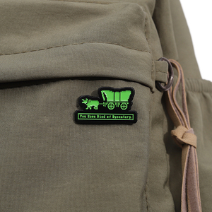 "Bạn đã chết vì kiết lỵ" phim hoạt hình văn bản men Trâm "Oregon cuộc hành trình" Hoang Dã Phiêu Lưu trò chơi ba lô Huy hiệu quà tặng - Product Image 2