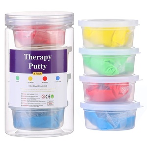 <span class=keywords><strong>Kit</strong></span> de masilla de terapia de alivio del estrés <span class=keywords><strong>para</strong></span> <span class=keywords><strong>ejercicio</strong></span> de manos resistivas <span class=keywords><strong>para</strong></span> niños y adultos - Product Image 1