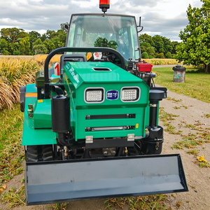Agricultural Agriculture Crawler <b>Cultivator</b> Tracked Orchard Tiller Rotary Garden <b>Cultivator</b> Mini Rotary Tiller With Seeder - Product Image 3