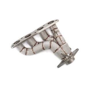 Colector de escape OUCHI de alta calidad para <span class=keywords><strong>Lotus</strong></span> <span class=keywords><strong>Elise</strong></span> 1.8, de acero inoxidable con escudo térmico, piezas de rendimiento automotriz - Product Image 1