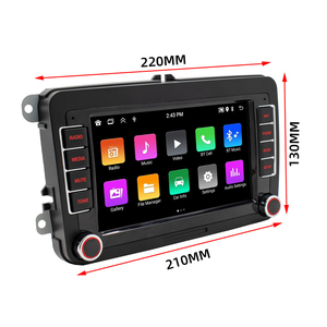 7 بوصة شاشة تعمل باللمس عالية الدقة بالسيارات نظام Carplay - Product Image 5