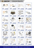 Kit universel de réparation de carburateur PWK 21/24/26/28/30/32/33/34/35/36/38/40/42 avec flotteur de rechange pour moto tout-terrain