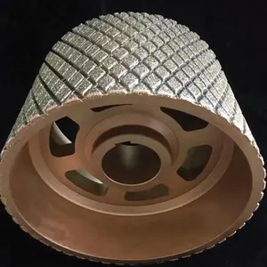 맞춤형 구매자 디자인 전기 도금 드럼 휠 연마 도구 브레이크 패드 용 OD 다이아몬드 연삭 휠