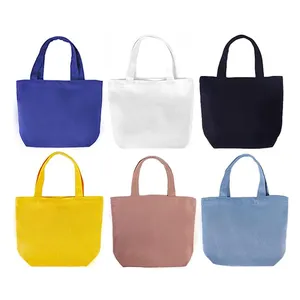 Wholesale Blank Big Canvas Tote Bag With Custom Printed Logo Large Capacity Shopping Bag Cotton Print Beach Bag For Women