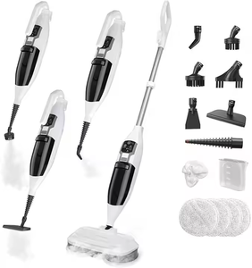 Balai à <span class=keywords><strong>vapeur</strong></span> multifonctionnel avec tête rotative avec accessoires <span class=keywords><strong>nettoyeur</strong></span> à <span class=keywords><strong>vapeur</strong></span> pour sols durs cuisine - Product Image 1