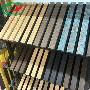 Akupanel Modern Decorative Studio <strong>Diffuser</strong> Wood Slat Sound Proofing Wooden Acoustic Panels for Hall 3D <strong>Model</strong> Design Capable - Product Image 2