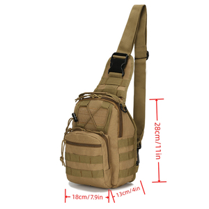 Kılıf moda spor İşlevli hayatta kalma aracı su ile hafif avcılık Messenger göğüs taktik yelek çanta seti - Product Image 3
