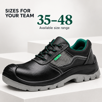 Chaussures de sécurité isolantes électriques 15 kV en cuir fendu personnalisées avec embout en plastique, semelle intermédiaire anti-perforation et semelle en PU double densité