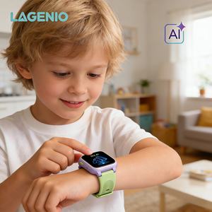 שעון חכם לילדים LAGENIO <span class=keywords><strong>2026</strong></span> באיכות מעולה, מסך 1.78 אינץ', מצלמה, סוללה 700mAh, GPS, גדר גיאוגרפית, שיחת וידאו, SOS - Product Image 1
