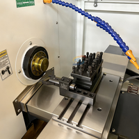 Tour CNC multifonctionnelle CK0660, longueur de travail maximale de 200 mm, adaptée au porte-outils électrique pour les pièces automobiles et les lunettes