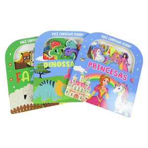 <span class=keywords><strong>Libro</strong></span> de Historietas Interactivo para Niños, Personalizado, con Diseño de Solapas para Levantar, Impreso Bajo Demanda, Tapa Dura, Papel de Lujo - Product Image 3