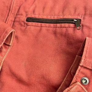 2025 <b>Men's</b> Distressed Canvas Work <b>Jacket</b> - <b>Fleece</b>-<b>Lined</b> Winter Retro Utility Streetwear Workwear Coat - Product Image 4