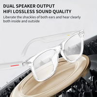 SENBONO E13 Blanc Mode Lunettes De Soleil Intelligentes Sans Fil Mains Libres Appel Musique Smart Sport BT Lunettes De Soleil En Plein Air Lunettes Intelligentes