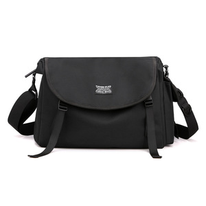 Tough Sling Men's Chest <b>Bag</b> <b>Nylon</b> Waterproof Multi Functional <b>Crossbody</b> <b>Bag</b> Solid Color Black Gray Dark Blue Spring 2025 - Product Image 1
