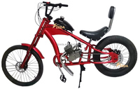 Sepeda Gas Kustom 2.4L/ 3.4L Rangka Tangki Bensin 26 inci Mesin 2 Tak Sepeda Bensin