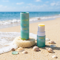 Tube de baume à lèvres en papier kraft biodégradable personnalisé en gros, certifié FSC, emballage cosmétique écologique, usine OEM