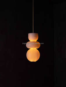 Laiton Albâtre Chevet Lustre Lumière De Luxe Minimaliste Moderne Simple Designer Cuisine Île <span class=keywords><strong>Bar</strong></span> <span class=keywords><strong>Led</strong></span> Suspension - Product Image 3