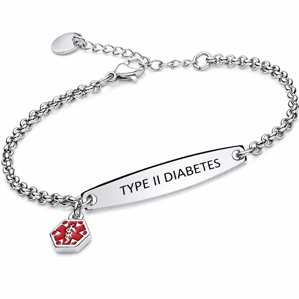 Diabète de type II couleur acier